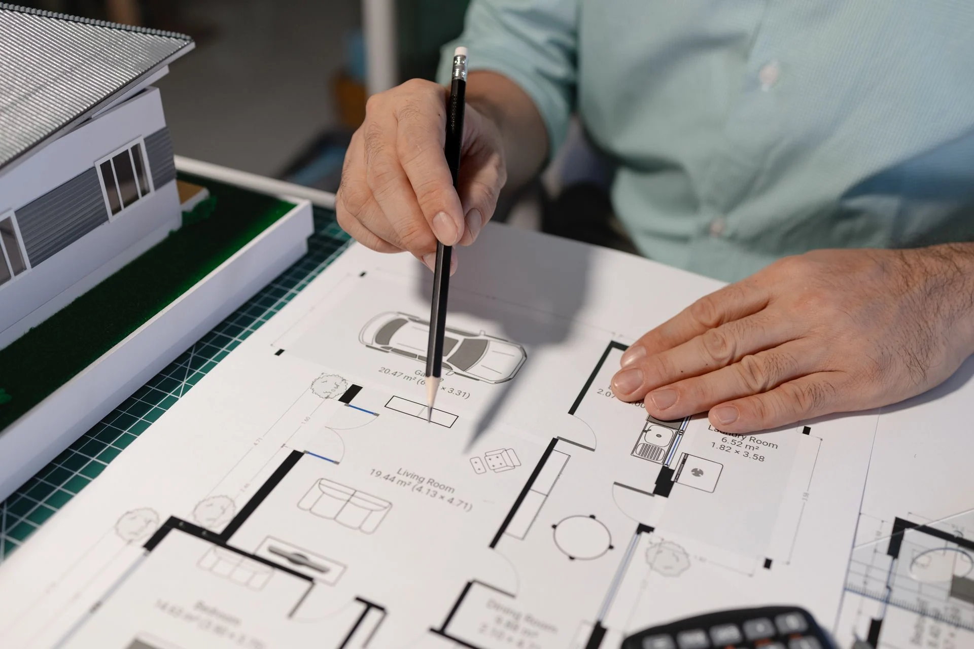 Security system design planning and technical drawings